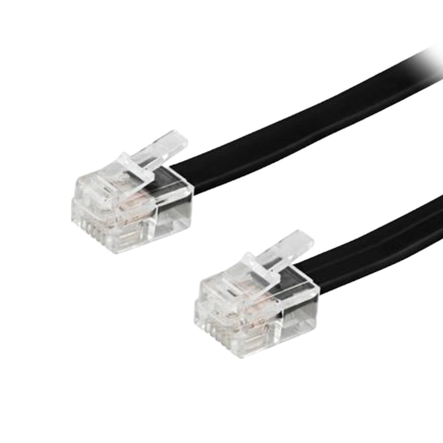 P1 / RJ12-kabel 6P6C 3 m
