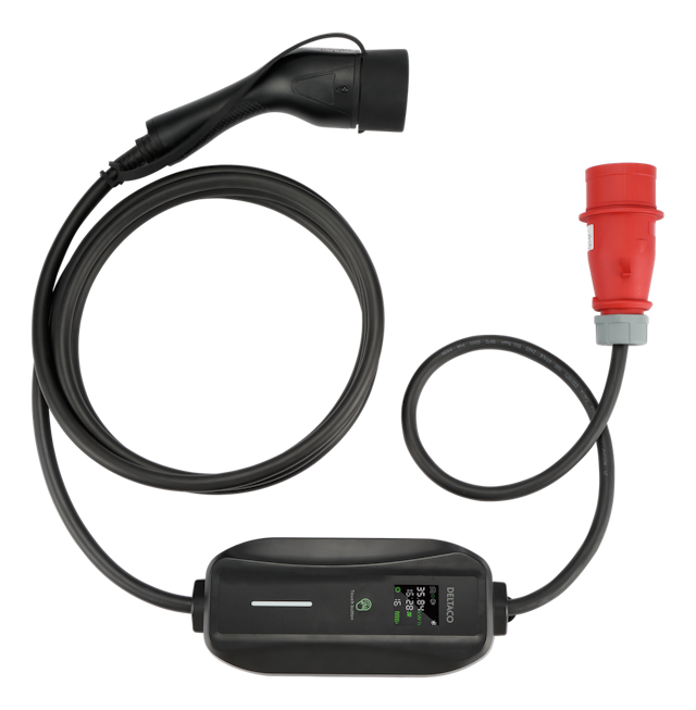 Reseladdare - Mode 2, 3-fas CEE 16A - Typ 2