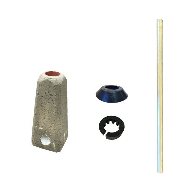 Fundament 60/500 + Stolprör 60