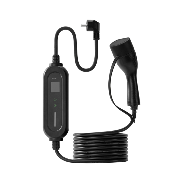 Travel charger Mode 2 Schuko-Typ2 6-16A w. Temp-sensor