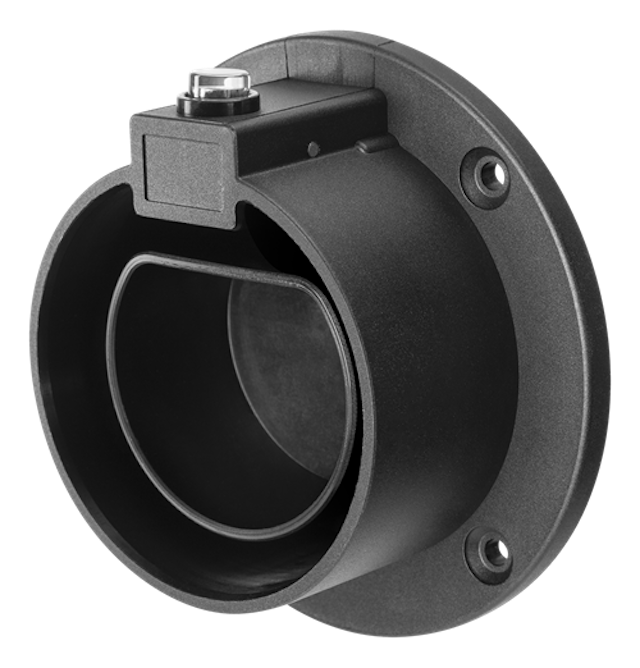 Cable holder for Type 2 charging cable